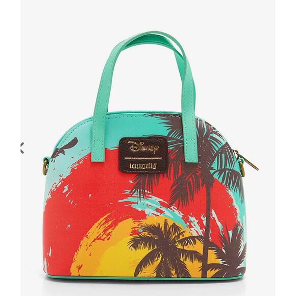 Loungefly Disney Lilo & Stitch Summer Days Mini Dome Purse - Picture 2 of 2